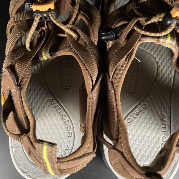 Keen Newport Men’s 11 Brown Leather Slip On Hiking Outdoor Waterproof Sandal EUC - Picture 8 of 9